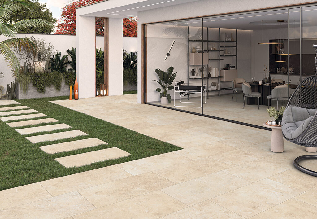 60x120 TRAVERTINO EXTRA LIGHT GRIP 1.44M²/BTE